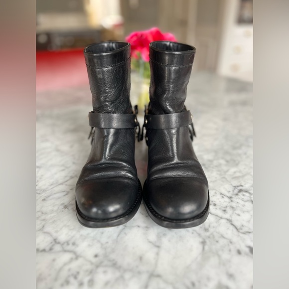 Jimmy CHOO Biker Booties - Picture 2 of 11